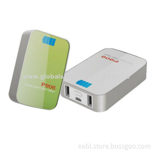 2013 Hot Gift 6,600mAh Mobile Power Bank for Cellphones/iPhone/Samsung/HTC, 5V/1A Input